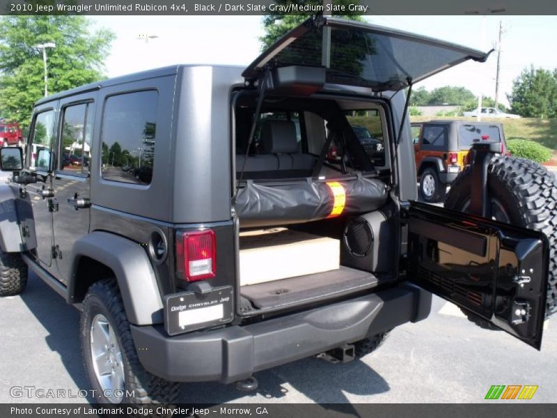 Black / Dark Slate Gray/Medium Slate Gray 2010 Jeep Wrangler Unlimited Rubicon 4x4
