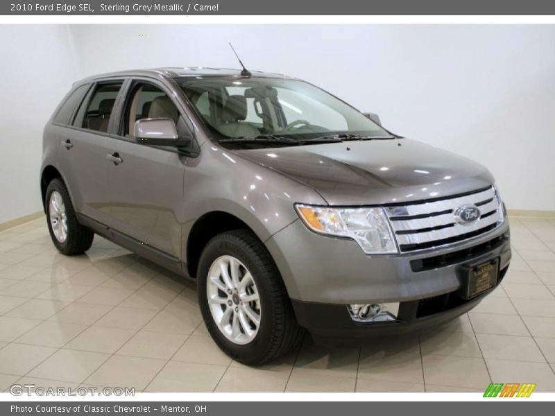 Sterling Grey Metallic / Camel 2010 Ford Edge SEL