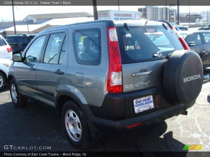 Pewter Pearl / Black 2006 Honda CR-V LX