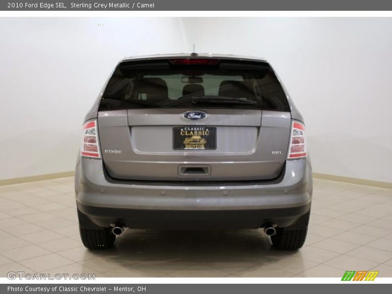 Sterling Grey Metallic / Camel 2010 Ford Edge SEL