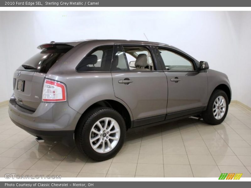 Sterling Grey Metallic / Camel 2010 Ford Edge SEL