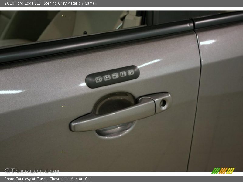 Sterling Grey Metallic / Camel 2010 Ford Edge SEL