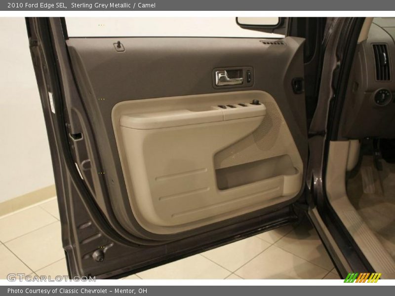 Sterling Grey Metallic / Camel 2010 Ford Edge SEL