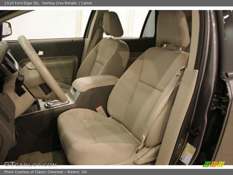 Sterling Grey Metallic / Camel 2010 Ford Edge SEL