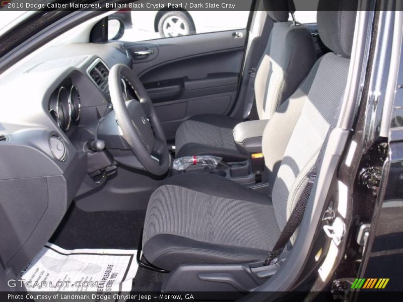 Brilliant Black Crystal Pearl / Dark Slate Gray 2010 Dodge Caliber Mainstreet