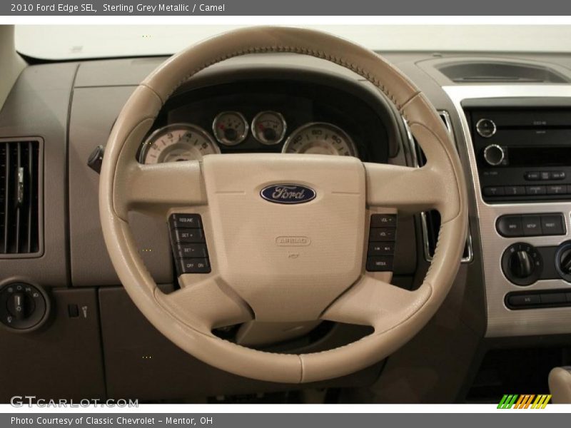 Sterling Grey Metallic / Camel 2010 Ford Edge SEL
