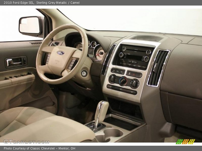 Sterling Grey Metallic / Camel 2010 Ford Edge SEL