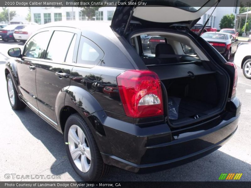 Brilliant Black Crystal Pearl / Dark Slate Gray 2010 Dodge Caliber Mainstreet
