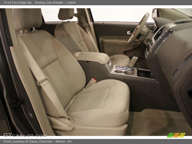 Sterling Grey Metallic / Camel 2010 Ford Edge SEL