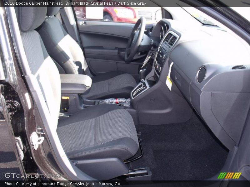 Brilliant Black Crystal Pearl / Dark Slate Gray 2010 Dodge Caliber Mainstreet