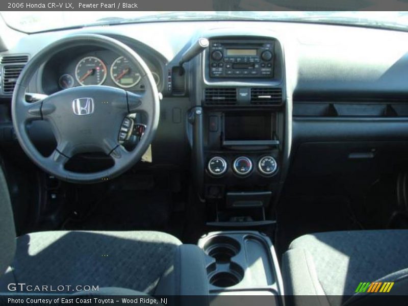 Pewter Pearl / Black 2006 Honda CR-V LX