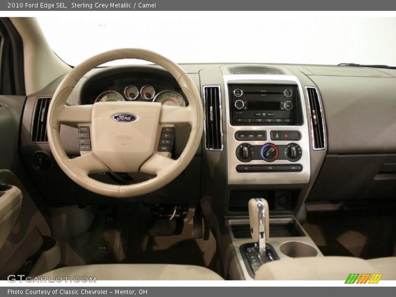 Sterling Grey Metallic / Camel 2010 Ford Edge SEL