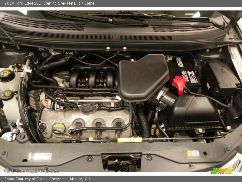 Sterling Grey Metallic / Camel 2010 Ford Edge SEL
