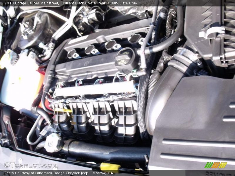 Brilliant Black Crystal Pearl / Dark Slate Gray 2010 Dodge Caliber Mainstreet