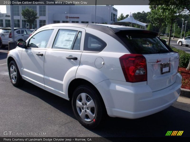 Stone White / Dark Slate Gray 2010 Dodge Caliber Express