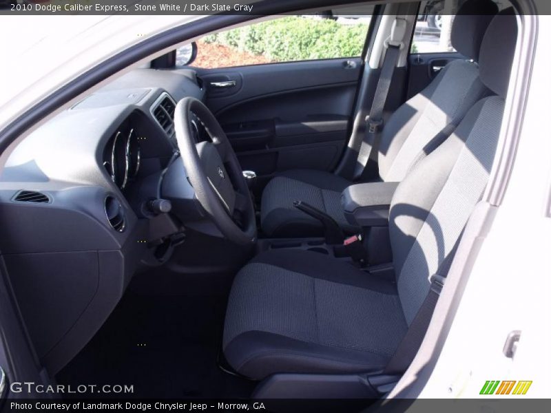 Stone White / Dark Slate Gray 2010 Dodge Caliber Express