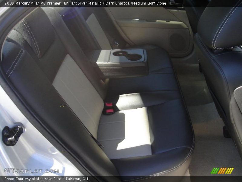 Brilliant Silver Metallic / Dark Charcoal/Medium Light Stone 2009 Mercury Milan V6 Premier