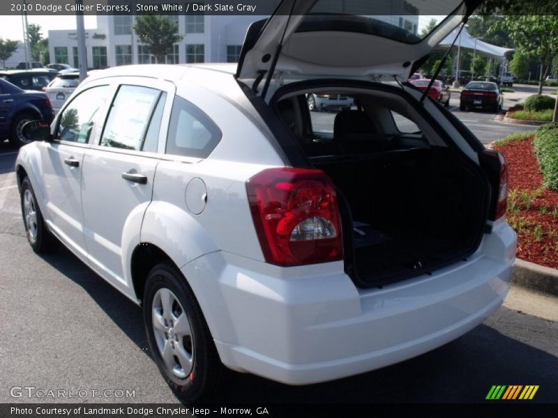 Stone White / Dark Slate Gray 2010 Dodge Caliber Express