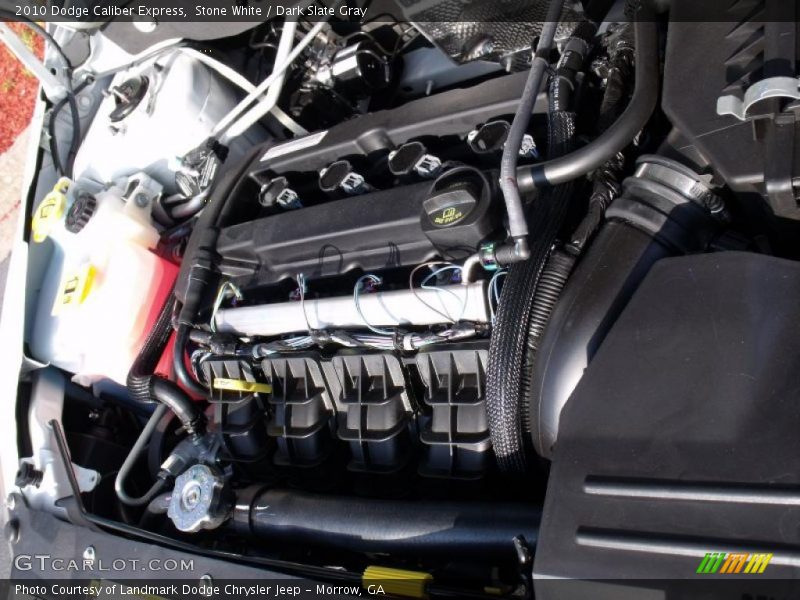 Stone White / Dark Slate Gray 2010 Dodge Caliber Express