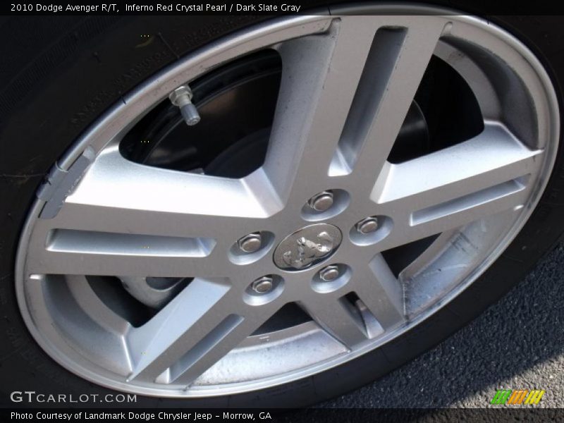 Inferno Red Crystal Pearl / Dark Slate Gray 2010 Dodge Avenger R/T