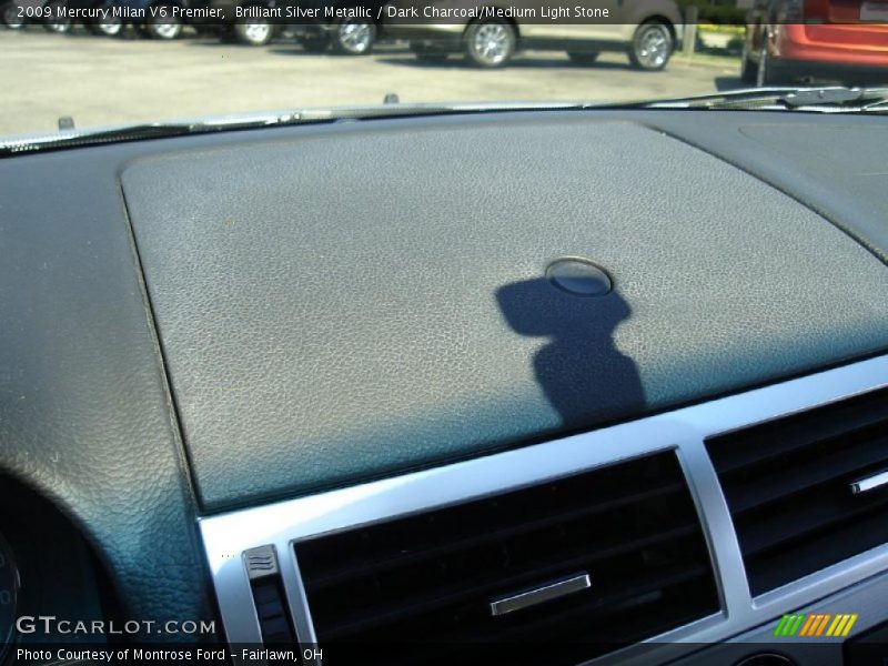Brilliant Silver Metallic / Dark Charcoal/Medium Light Stone 2009 Mercury Milan V6 Premier