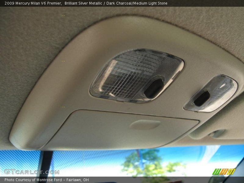 Brilliant Silver Metallic / Dark Charcoal/Medium Light Stone 2009 Mercury Milan V6 Premier