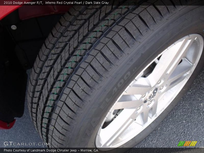 Inferno Red Crystal Pearl / Dark Slate Gray 2010 Dodge Avenger R/T