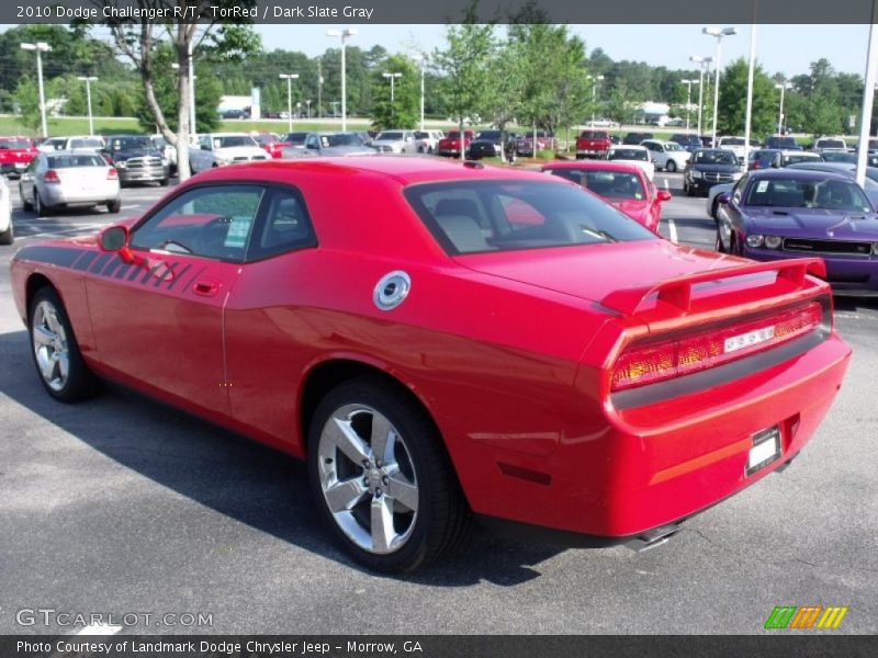 TorRed / Dark Slate Gray 2010 Dodge Challenger R/T