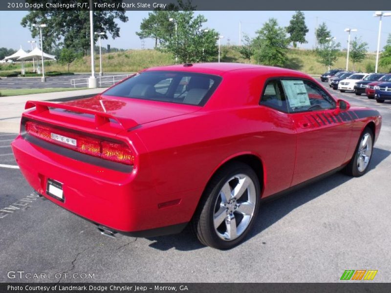 TorRed / Dark Slate Gray 2010 Dodge Challenger R/T
