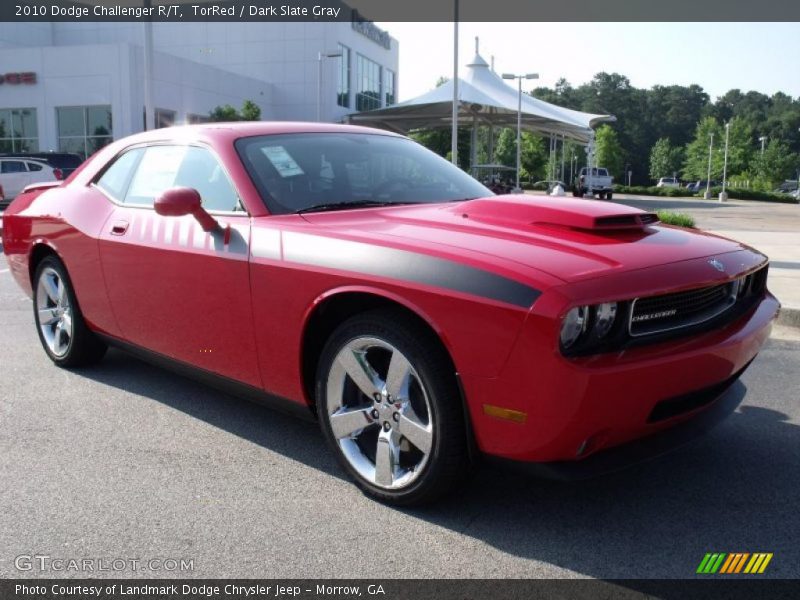 TorRed / Dark Slate Gray 2010 Dodge Challenger R/T
