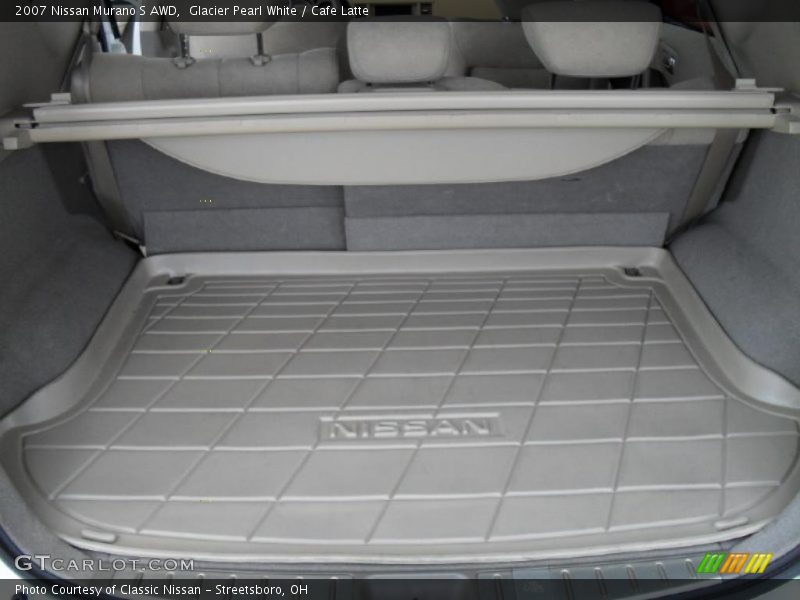 Glacier Pearl White / Cafe Latte 2007 Nissan Murano S AWD
