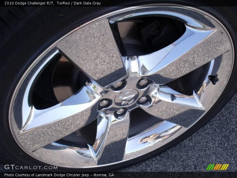TorRed / Dark Slate Gray 2010 Dodge Challenger R/T