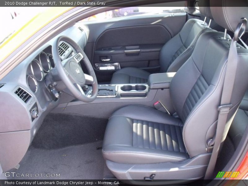 TorRed / Dark Slate Gray 2010 Dodge Challenger R/T