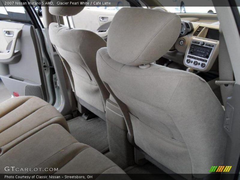 Glacier Pearl White / Cafe Latte 2007 Nissan Murano S AWD