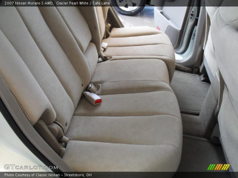 Glacier Pearl White / Cafe Latte 2007 Nissan Murano S AWD