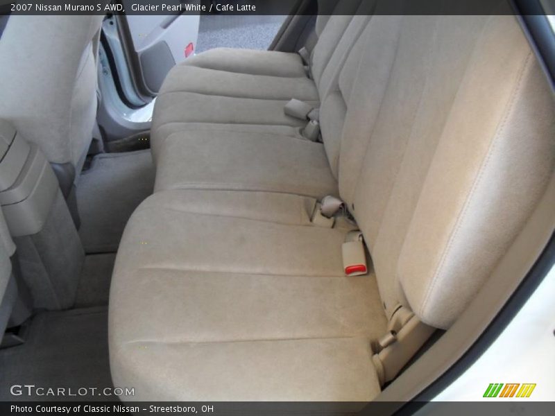 Glacier Pearl White / Cafe Latte 2007 Nissan Murano S AWD