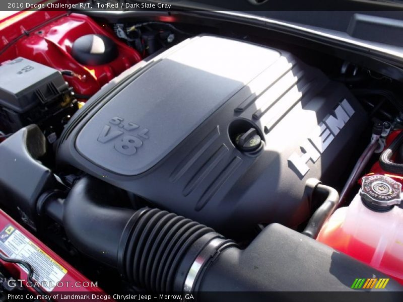 TorRed / Dark Slate Gray 2010 Dodge Challenger R/T