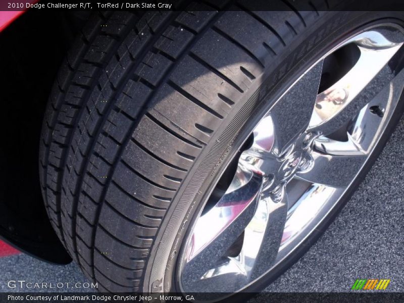 TorRed / Dark Slate Gray 2010 Dodge Challenger R/T