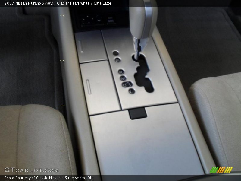 Glacier Pearl White / Cafe Latte 2007 Nissan Murano S AWD