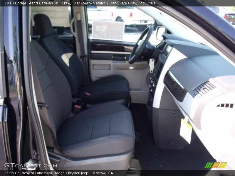 Blackberry Metallic / Dark Slate Gray/Light Shale 2010 Dodge Grand Caravan SXT Crew