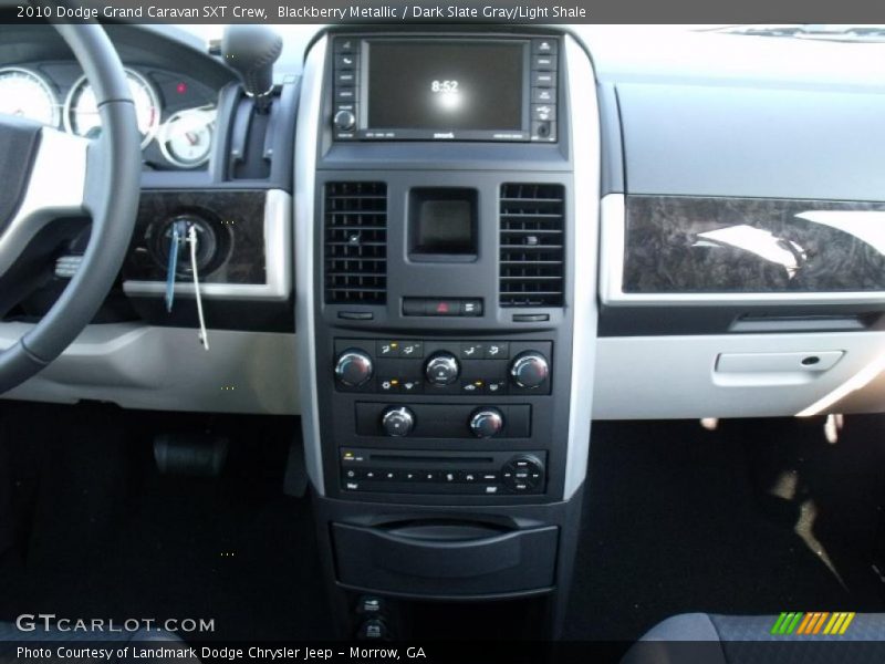 Blackberry Metallic / Dark Slate Gray/Light Shale 2010 Dodge Grand Caravan SXT Crew