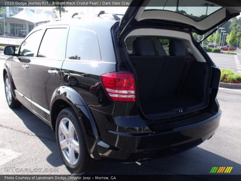 Brilliant Black Crystal Pearl / Dark Slate Gray 2010 Dodge Journey R/T