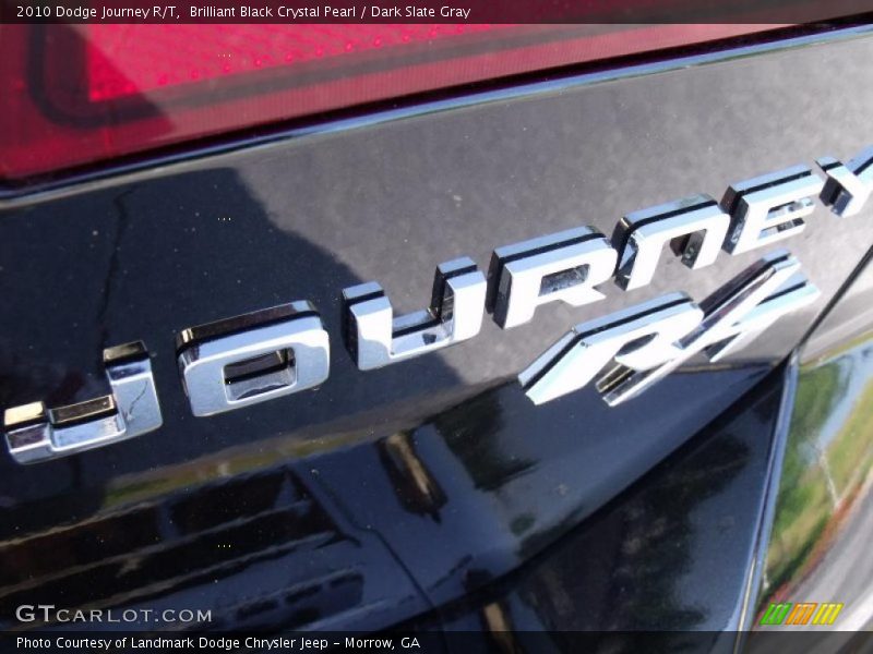 Brilliant Black Crystal Pearl / Dark Slate Gray 2010 Dodge Journey R/T
