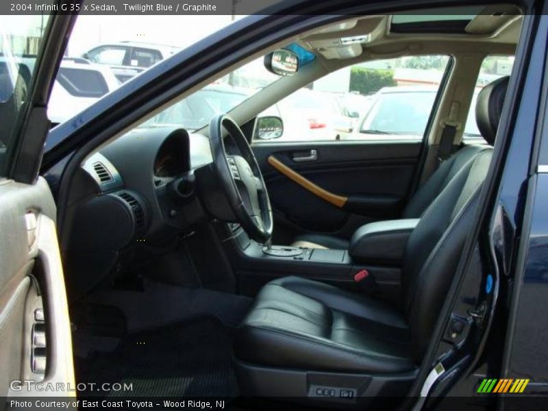 Twilight Blue / Graphite 2004 Infiniti G 35 x Sedan