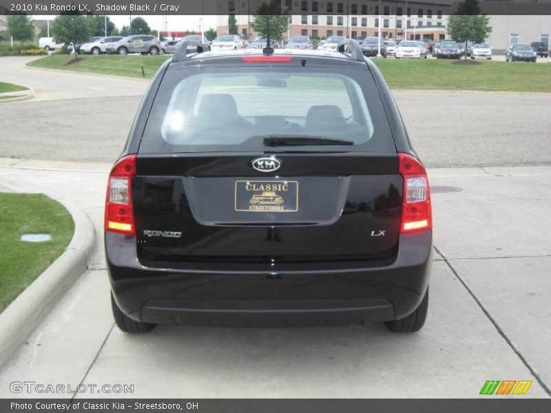 Shadow Black / Gray 2010 Kia Rondo LX