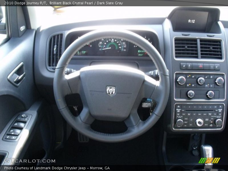 Brilliant Black Crystal Pearl / Dark Slate Gray 2010 Dodge Journey R/T