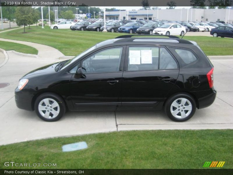 Shadow Black / Gray 2010 Kia Rondo LX