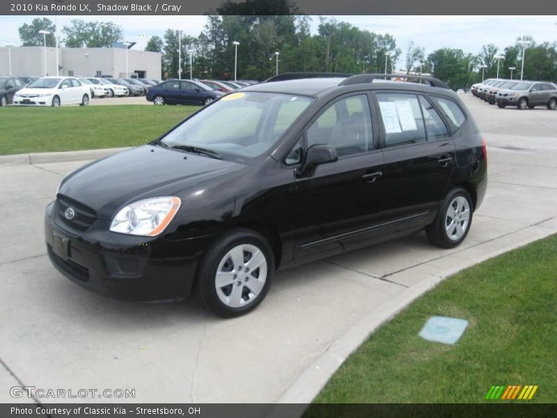 Shadow Black / Gray 2010 Kia Rondo LX