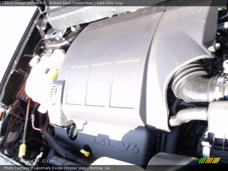 Brilliant Black Crystal Pearl / Dark Slate Gray 2010 Dodge Journey R/T