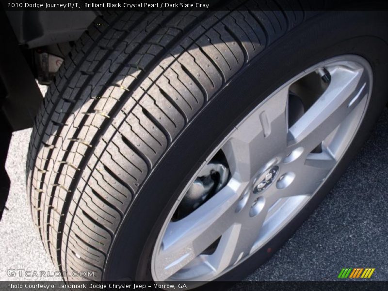Brilliant Black Crystal Pearl / Dark Slate Gray 2010 Dodge Journey R/T